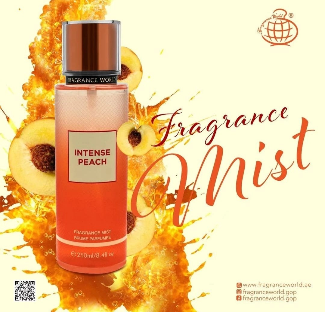 body mist Fragrance World Intense Peach