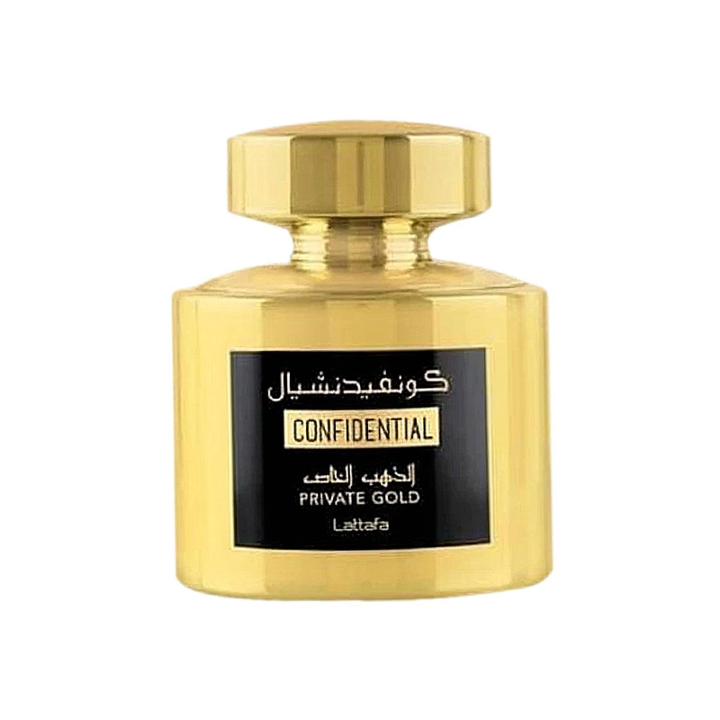 Parfum Arabesc Unisex Lattafa Confidential Private Gold