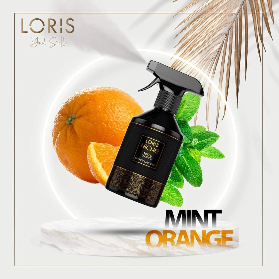 Spray de camera Loris Niche Mint & Orange