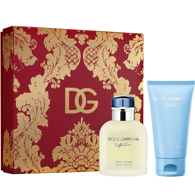 set dolce gabanna light blue barbati