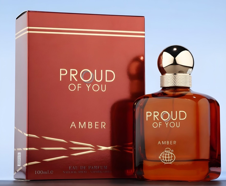 apa de parfum barbati fragrance world proud of you amber 100ml