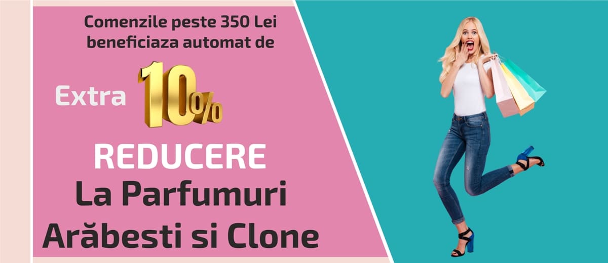 banner reducere 10% parfumuri arabesti si clone